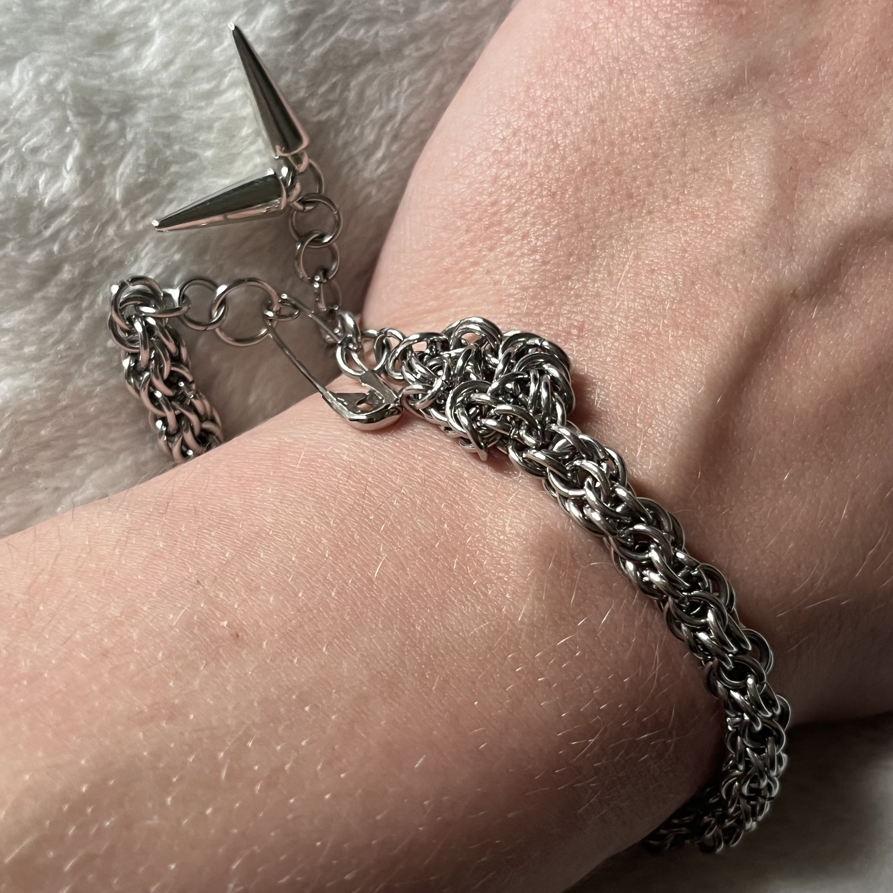 spike chain bracelet